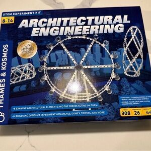 Thames & Kosmos Architectural Engineering STEM Experiment Kit 26 Experiments